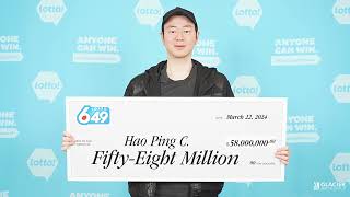 'Just a regular guy': Richmond man $58M richer after lotto win