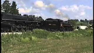 OHCR  1293&6325 Doubleheader Outside Sugarcreek,OH