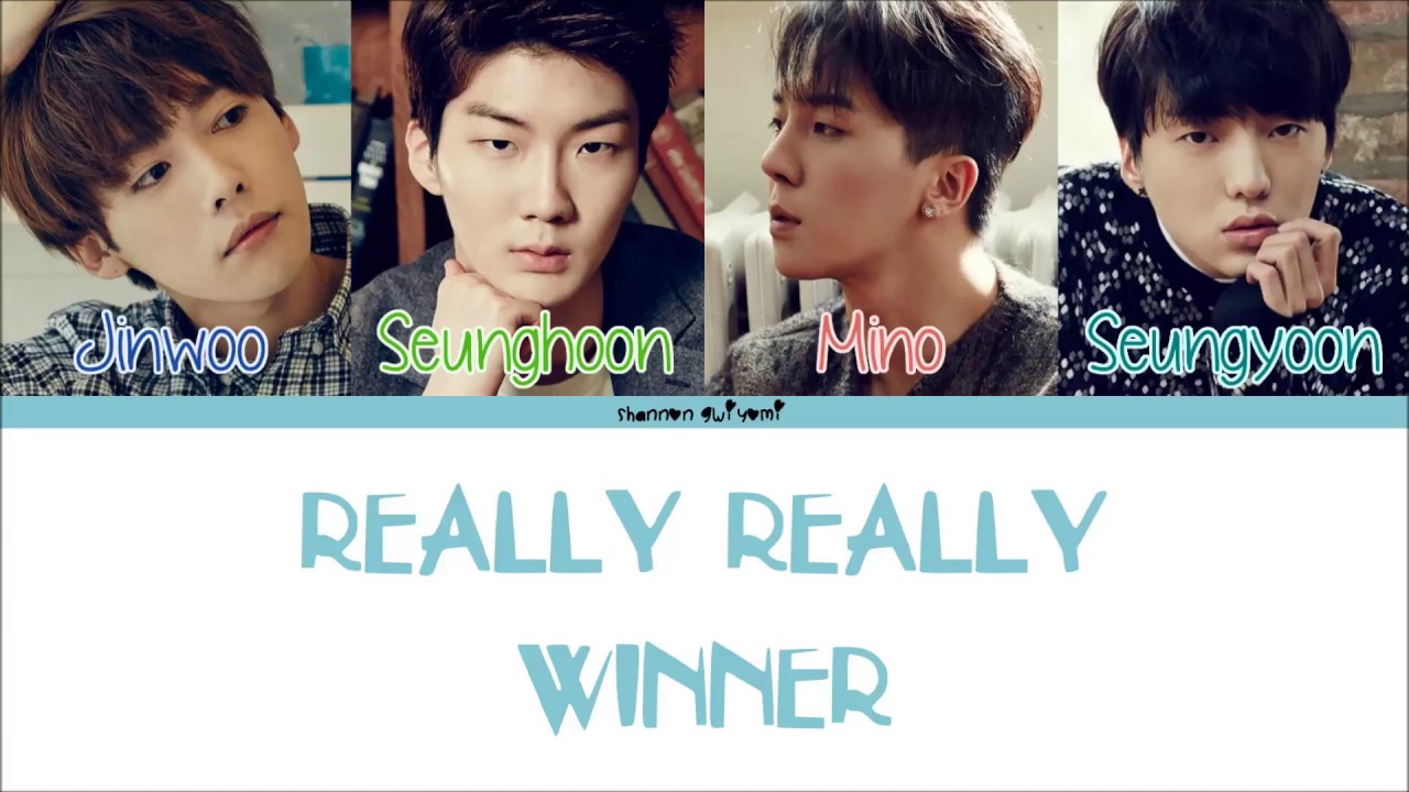 WINNER - REALLY REALLY Color Coded Lyrics [Han/Rom/Eng] Chords - Chordify