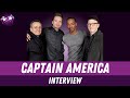 Marvel Captain America Cast Interview: Russo Brothers, Sebastian Stan, Anthony Mackie | MCU Avengers