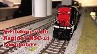 Switching with Rapido's RSC-14 - CN 1762