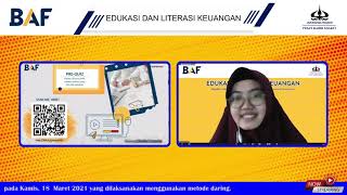 Webinar Edukasi dan Literasi Keuangan