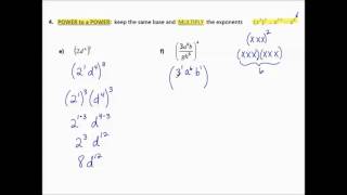 1 Laws of Exponents (Spanish Version)