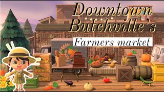 downtown butchville's farmers market🌽🍅 | speed build | Butchville🌾🐄