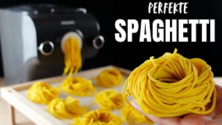 Perfekte SPAGHETTI aus dem PASTAMAKER (Lieblingsrezept)