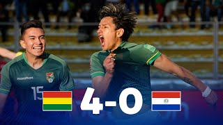 Eliminatorias | Bolivia 4-0 Paraguay | Fecha 12