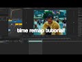 time remap tutorial for jugg edits (on after effects)