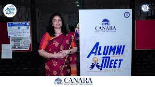 Canara Alumni Meet | Dr. Latha Prabhu | Dec 24, 2022