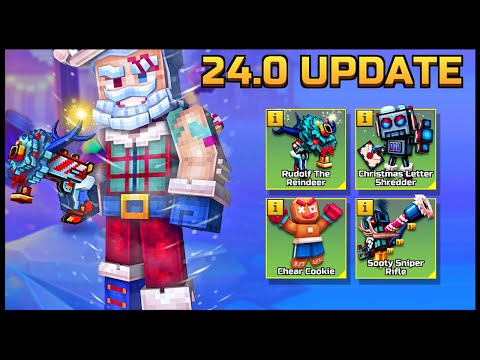 EVERYTHING NEW in Pixel Gun 3D 24.0 Christmas Update [OUT NOW!]