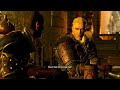 Geralt and Eskel roasting Lambert