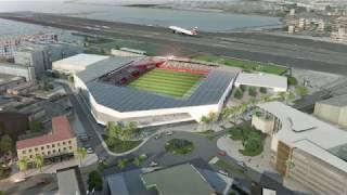 Gibraltar FA reveals plans for new national football stadium