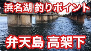 弁天島 高架下 浜名湖釣りポイント