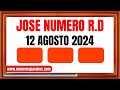 NÚMEROS DEL DIA 🍀 LUNES 12 DE AGOSTO DE 2024 - NUMEROS DE LA SUERTE - JOSÉ NÚMERO RD