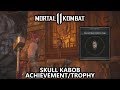 Mortal Kombat 11 - Skull Kabob Achievement/Trophy Guide - Impale head in the Warrior Shrine (Krypt)