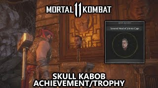 Mortal Kombat 11 - Skull Kabob Achievement/Trophy Guide - Impale head in the Warrior Shrine (Krypt)