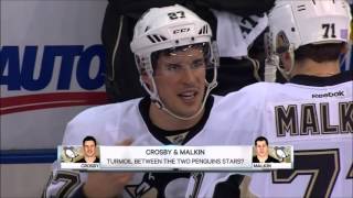 Conspiracy theorist Ron Maclean claims leadership rift between Crosby and Malkin