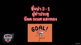 ไฮไลท์ทำประตู ไทยถาวรรุ่งโรจน์ 4 - 1 TEERAPOL FC | รายการหนองขามโอเพ่นคัพ จ.สุพรรณบุรี