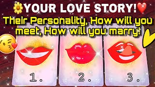 ❤️KYA HOGI AAPKI LOVE STORY❤️ DETAILS OF PARTNER, HOW THE STORY UNFOLDS! Pick-a- card!