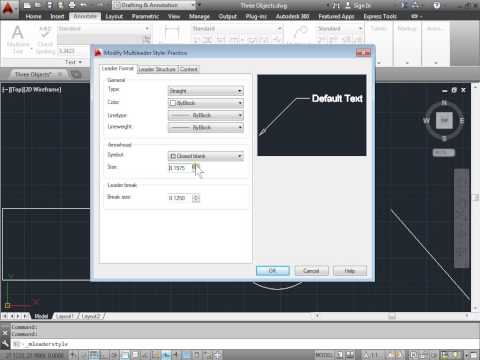 C00809 Multileader Style Manager AutoCAD 2014 Tutorial C00809 Multileader Style Manager AutoCAD 2014 Tutorial
