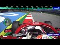 f1 fastest and slowest downshifters gasly vs kimi