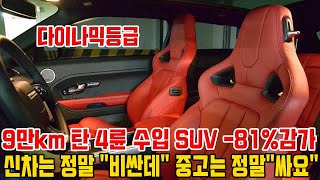 9만km타고 -81%감가된 4륜 수입 SUV!! 신차:8천이상 중고:1천만원대