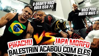 PIKACHU VS JAPA MORFO - BALESTRIN ACABOU COM ELES !!