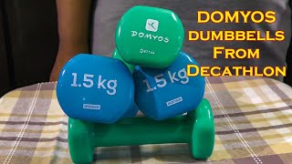 The Review of Domyos Dumbbells from Decathlon 1.5 Kg weight | TheOddOut | OnlyOddOut