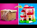 Transforme o seu espaço: Como fazer DIY um castelo de bonecas cor-de-rosa!!! 🏰💖