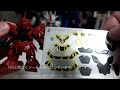 《素人ガンプラ》凄い食玩モビリティジョイントガンダム ユニコーン＆シナンジュ（mobility joint gundam unicorn u0026 sinanju）をお手軽だけど丁寧に部分塗装してみよう！