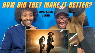 Jung Kook, Usher - Standing Next to You Remix (Performance Video Reaction)