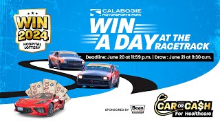 WIN2024 FINAL EARLY BIRD PRIZE- Day at the Race Track Calabogie Motorsports Park