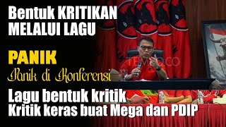 LAGU UNTUK MEGAWATI DAN PDIP YANG KEPANIKAN - PANIK DI KONFERENSI - WIDODO SIHOTANG