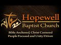 Hopewell Baptist Savannah TN Live Stream