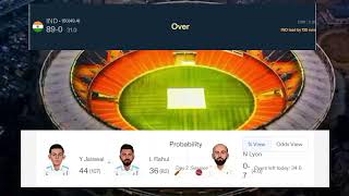 india vs australia live test match score