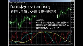 「RCI3本ライン＋mBDSR」で押し目買い・戻り売りを狙う　－基本コンセプト－