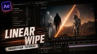 Linear Wipe Transition l After Effects Tutorial