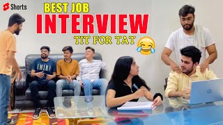 Best Job Interview 😂 Write Something ✍️ #dushyantkukreja #shorts
