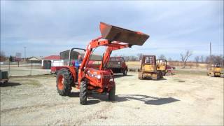 1991 Kubota L4850 MFWD tractor for sale | sold at auction April 9, 2014