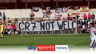 Atletico Madrid fans protest against signing Cristiano Ronaldo as Bayern Munich rule out a move