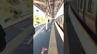 日野駅の宇都宮型ATOS自動放送を撮影