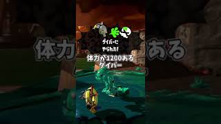 ダイバーの特徴【splatoon3】【サーモンランNW】#shorts