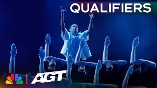 Murmuration MESMERIZES the crowd with a stunning performance | Qualifiers | AGT 2023