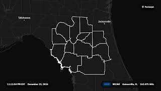 NOAA Weather Radio - WXJ60 Gainesville, FL - Broadcast Cycle - 12/23/2024