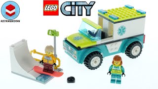 LEGO City 60403 Emergency Ambulance – LEGO Speed Build Review