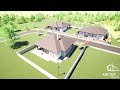 sc arctop concept srl _ housing assembly four sloped roofs cl 2 blaj 2