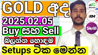 GOLD Daily Forecast 2025.02.05 Full Chart Analysis Sinhala #trading #forexsinhala #chartanalysis