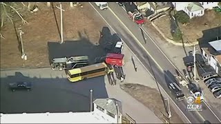 3 Students Injured In Norfolk School Bus Crash