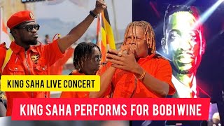 King Saha Ayimbidde Bobi Wine Nasanyuka | King Saha Performs for Bobi Wine