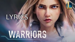 Warriors | LYRICS | Season 2020 Cinematic - League of Legends (ft. 2WEI and Edda Hayes)