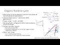 Waste heat recovery, organic Rankine cycle - Energy Sources and Conversions - tutorial 09